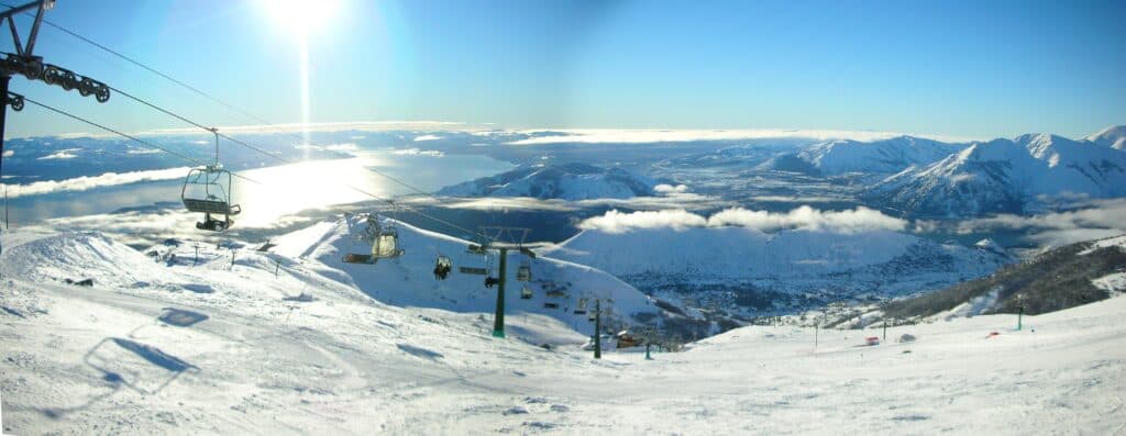 Teleféricos para acesso ao topo das montanhas de Bariloche