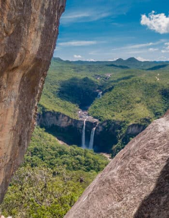 Mirante da janela na Chapada dos Veadeiros