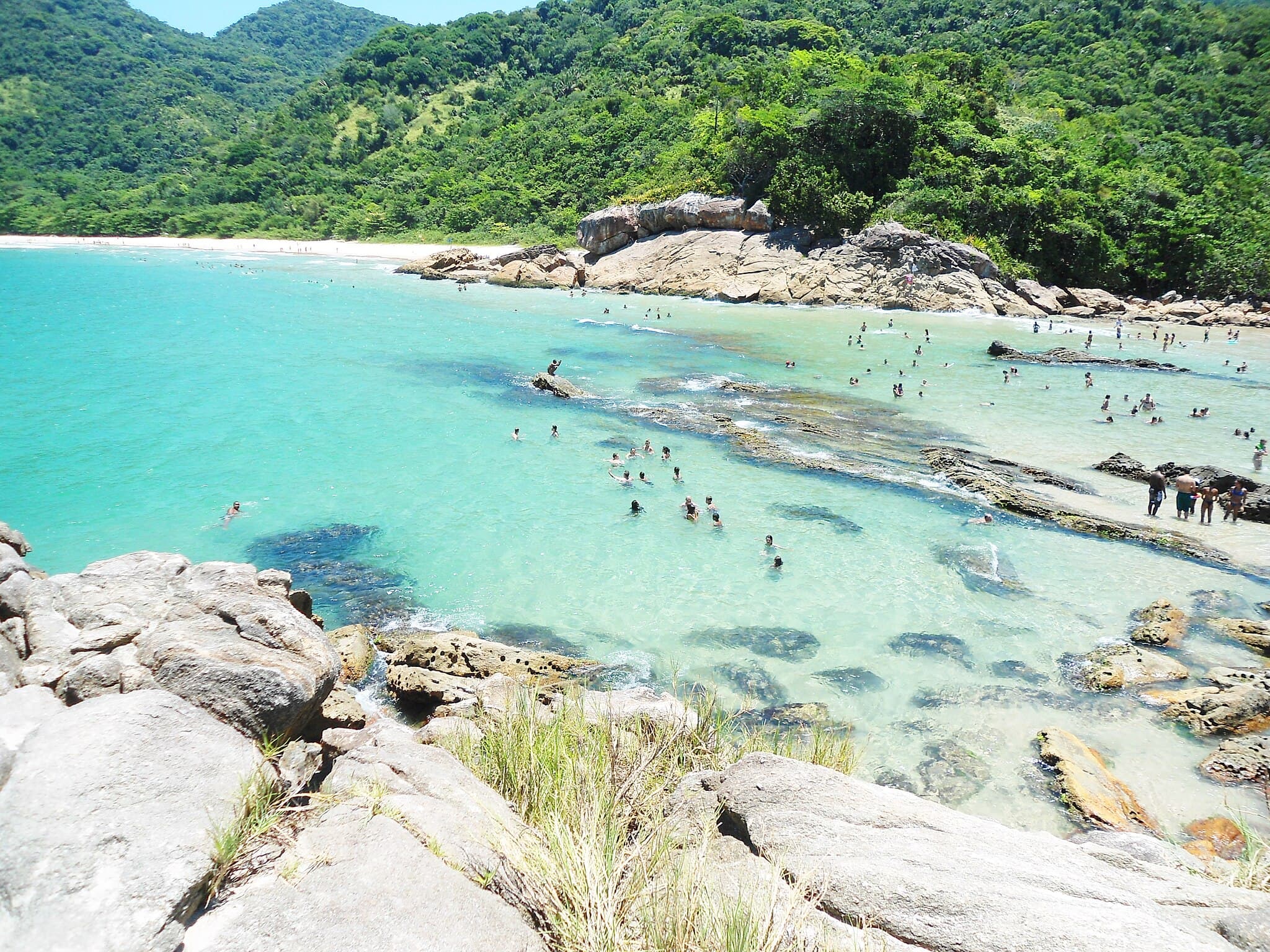 Praia de Trindade em Paraty