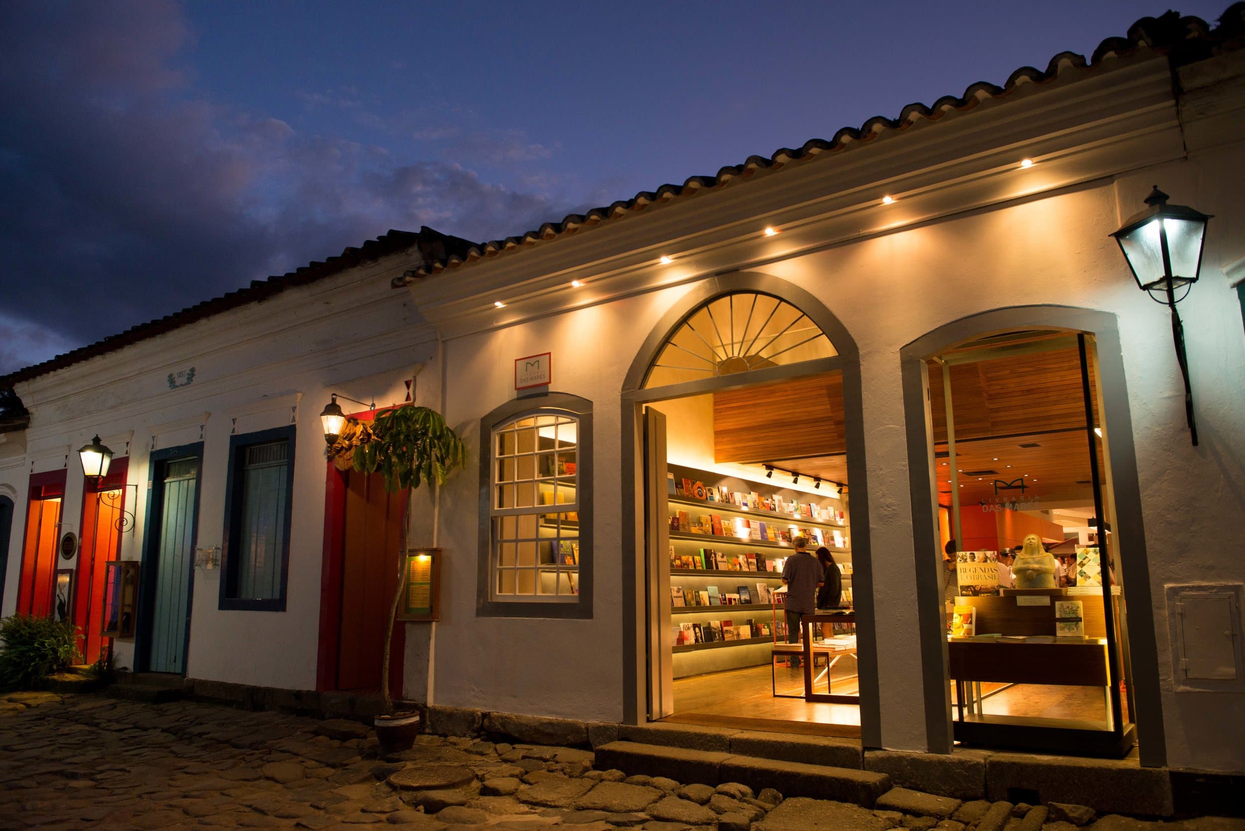 Livraria das marés em Paraty