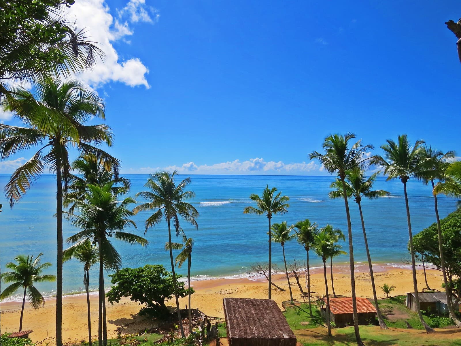 Praia do Satu, em Caraíva