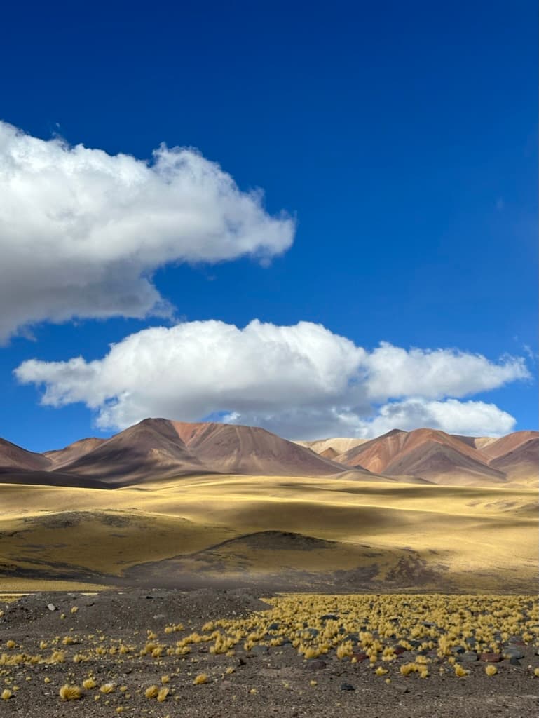 Paisagem Los Seismiles, Argentina