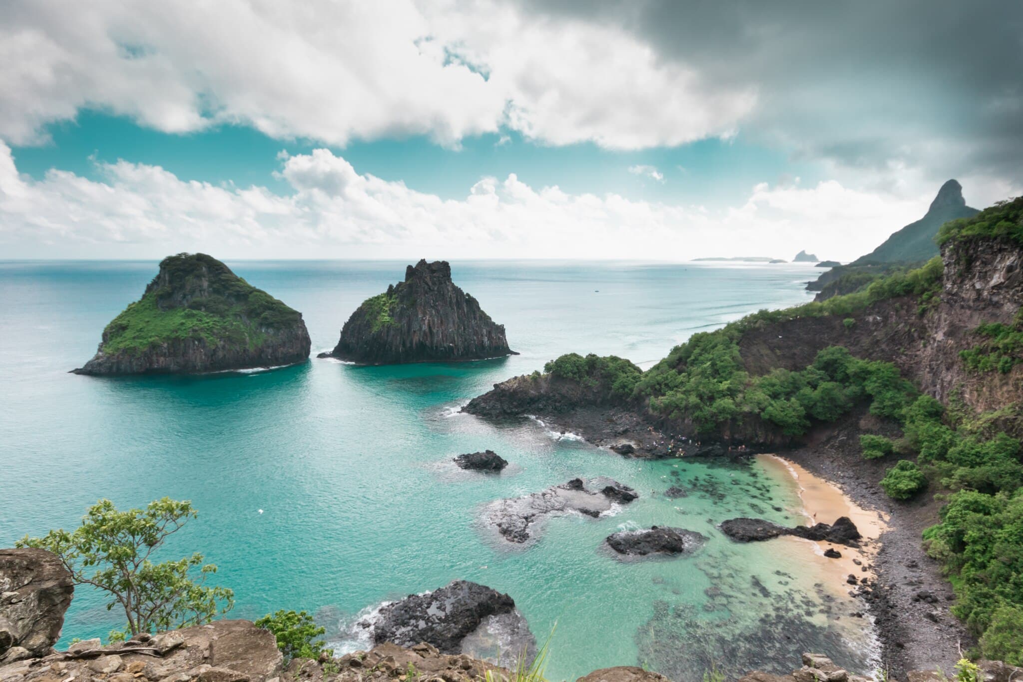 Vista de Fernando de Noronha